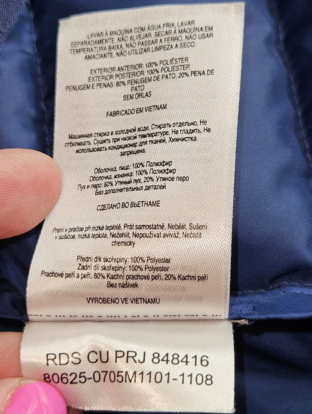 Columbia Men's Silver Falls Puffer Vest 660 Duck Down Navy Blue XL - Picture 7 of 11